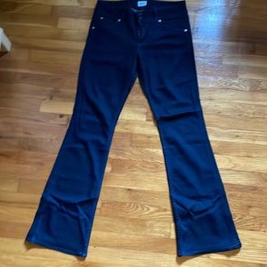 Hudson flare button pocket jeans